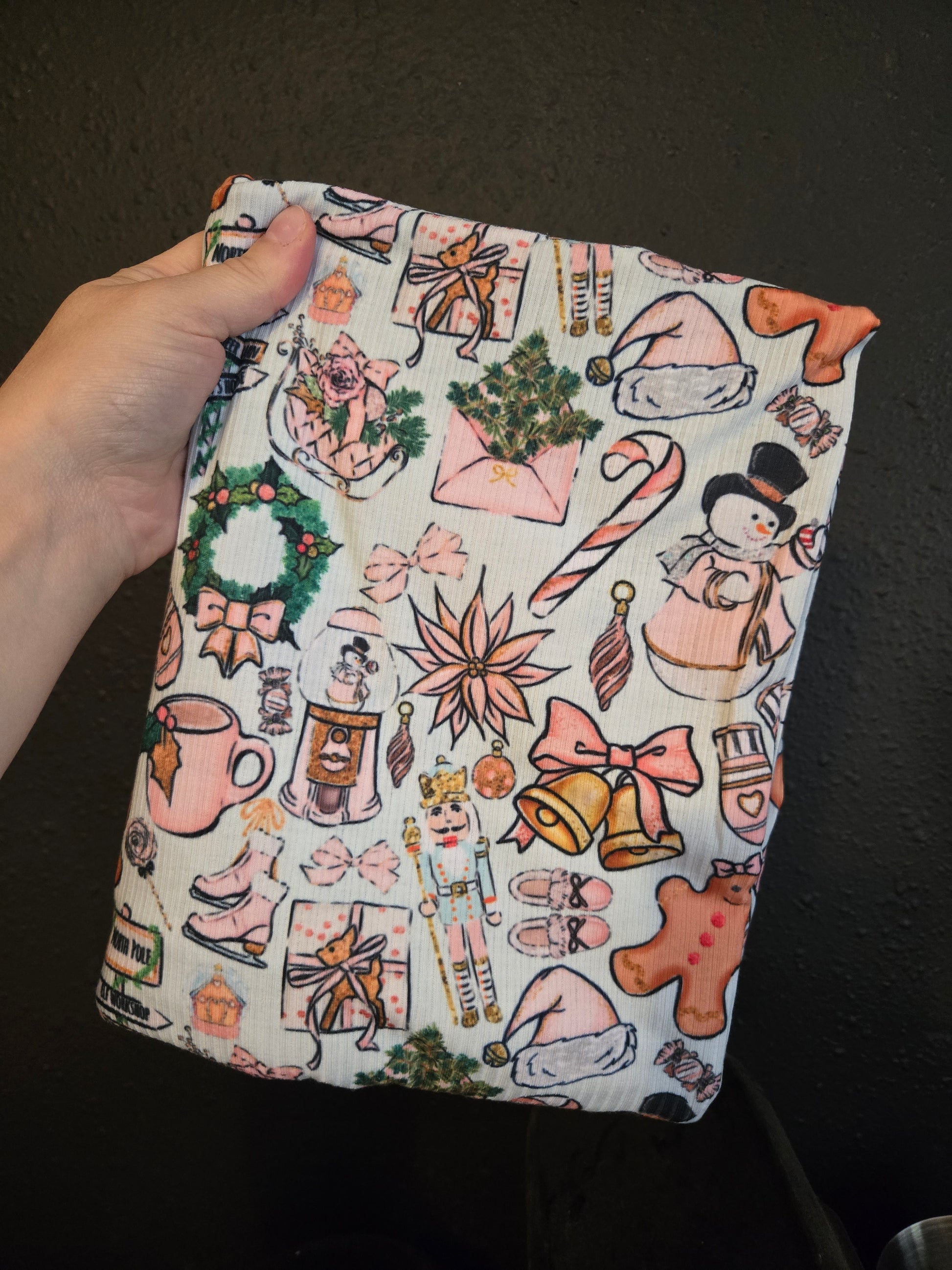 Pink and Blue Christmas- Toddler