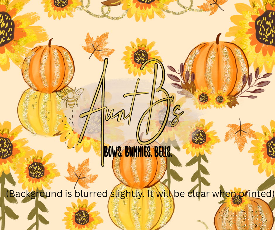Sunflower pumpkin- Toddler