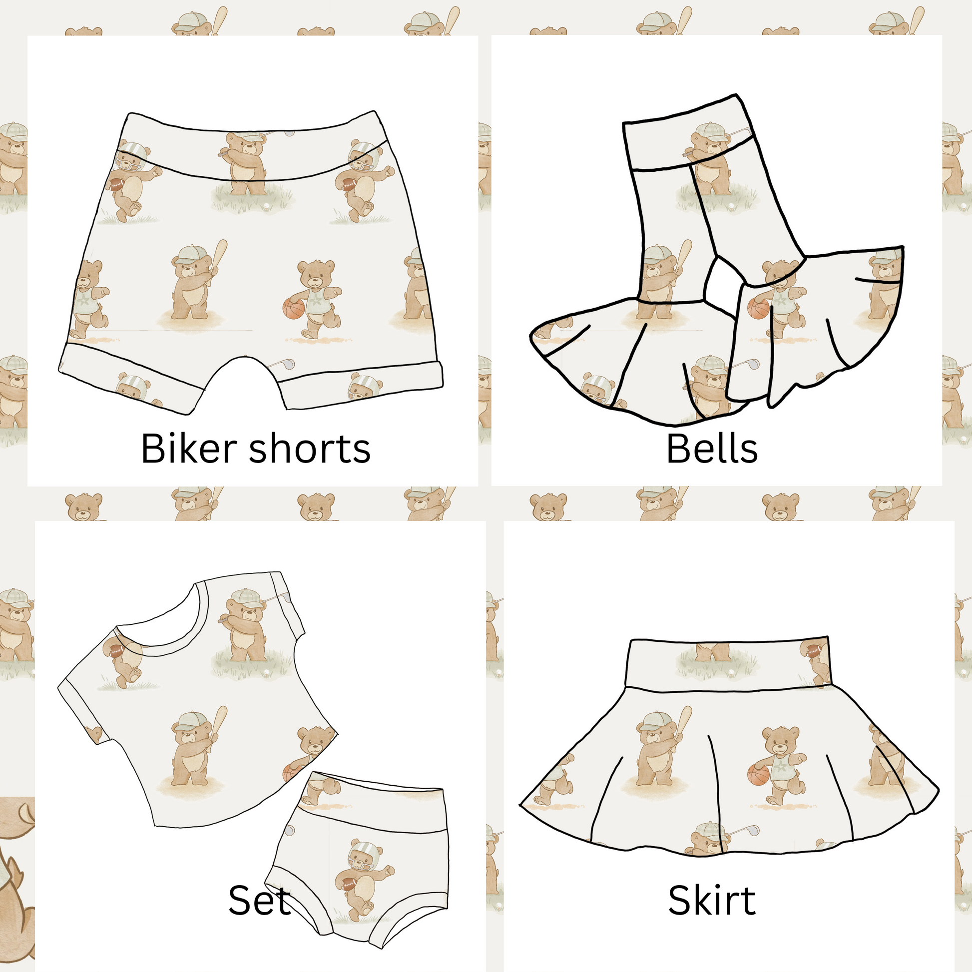 Baby- sports bear