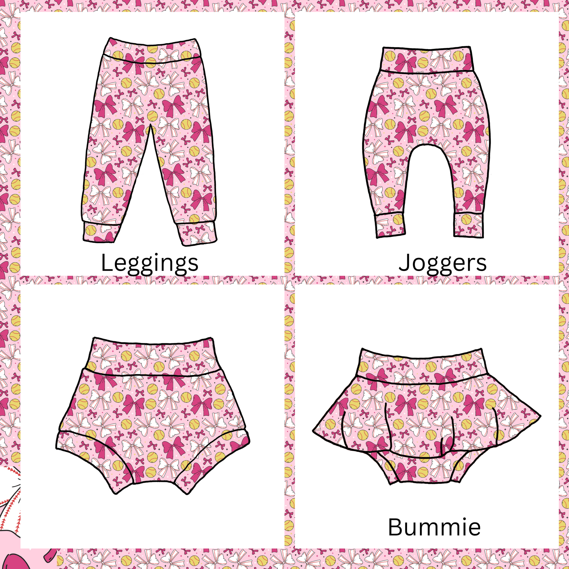 Baby- sports bows