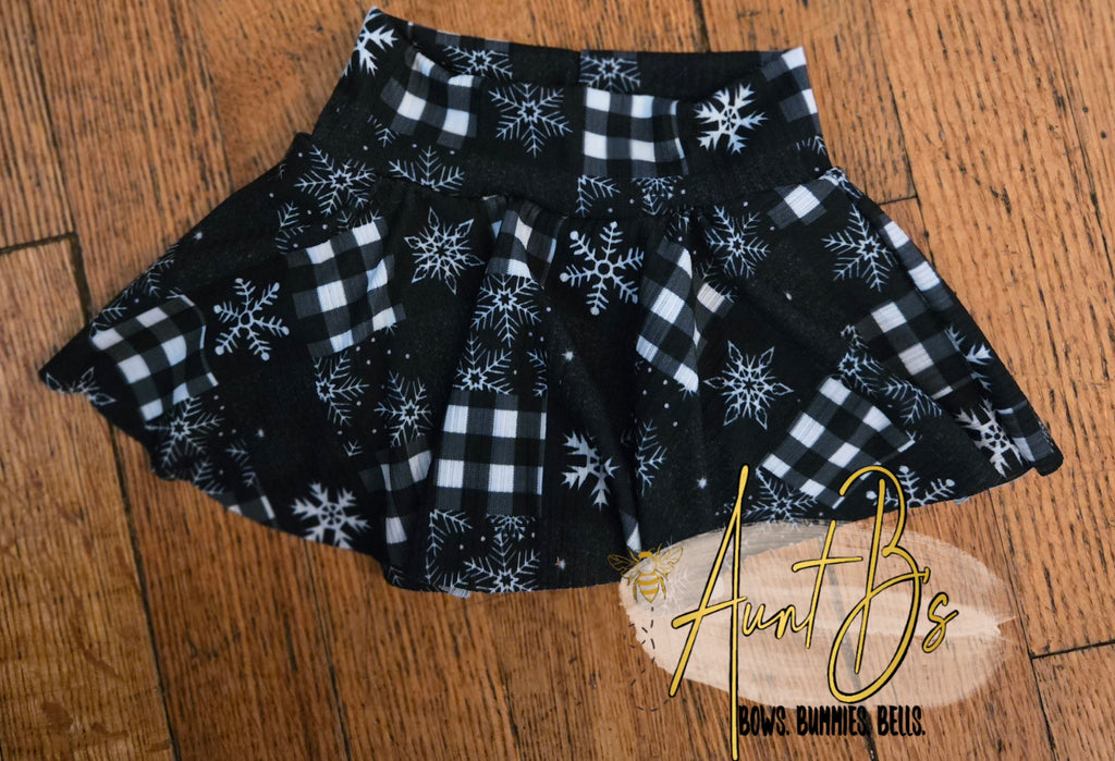 Snowflake Plaid- Toddler
