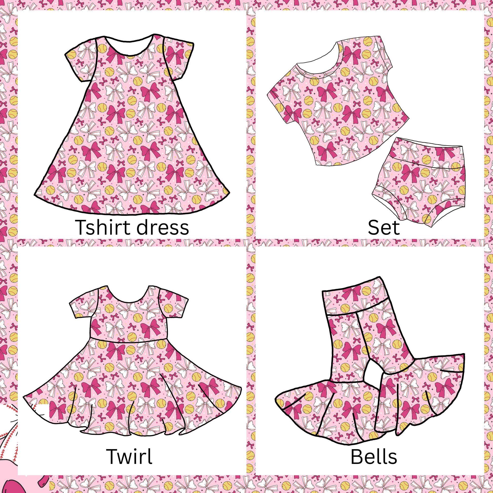 Baby- sports bows