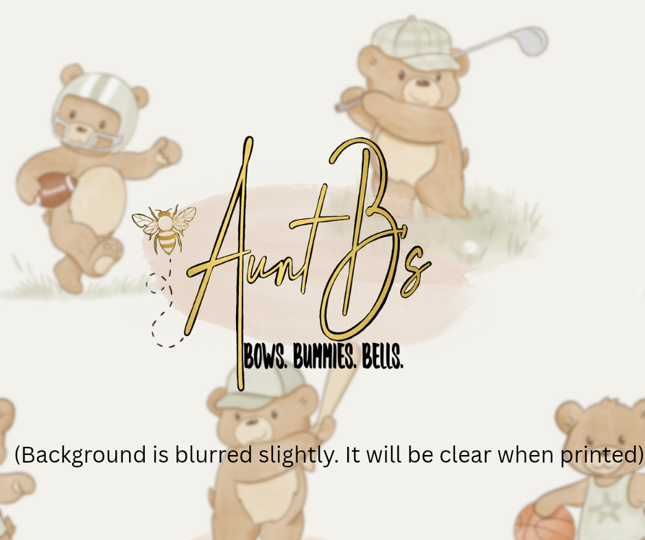 Baby- sports bear