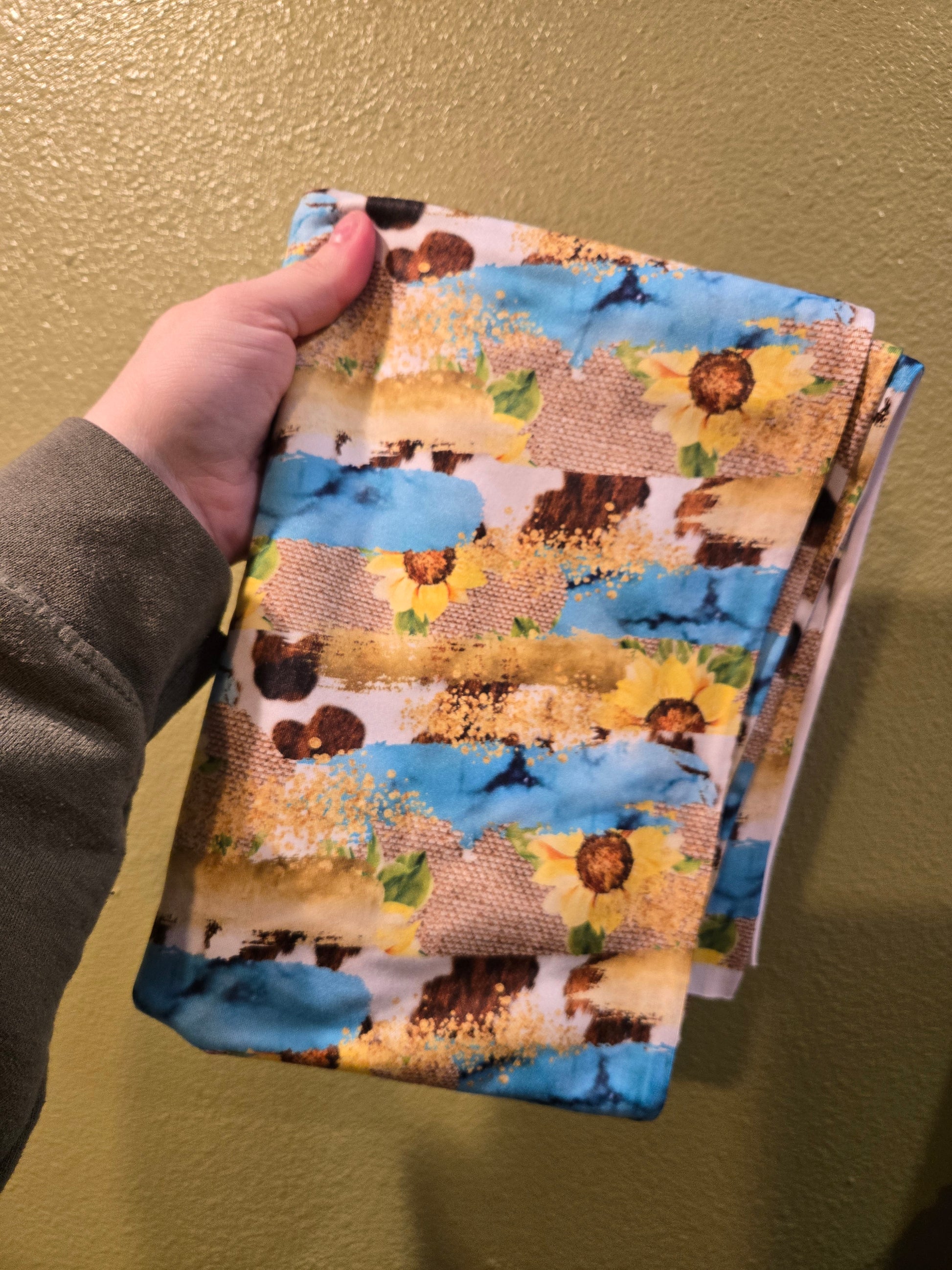 Sunflower brushstroke