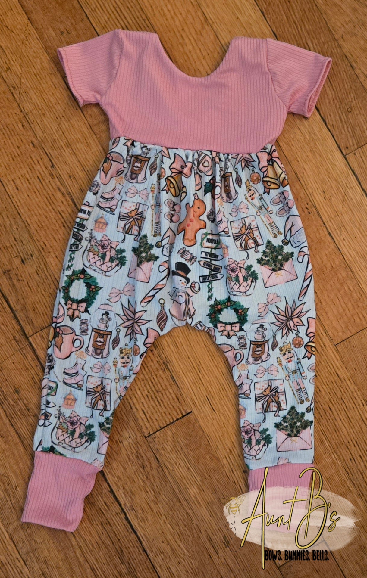 Pink and Blue Christmas- Toddler